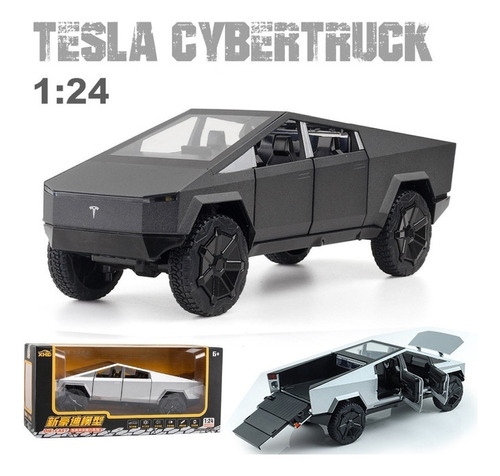 Camión De Metal En Miniatura Tesla Cybertruck 1:24