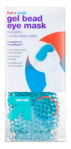 Up&up, Máscara De Ojos Con Perlas De Gel Frío Y Calor