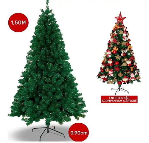 Árvore De Natal Grande Promoção Pinheiro Luxo  - Escorrega o  Preço