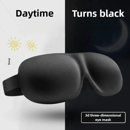Máscara De Ojos 3d Con Los Ojos Vendados Para Dormir De Noch