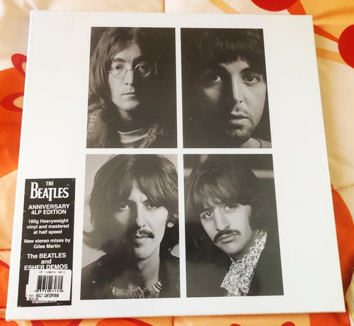 The Beatles White Album Blanco 4 Vinilos Lp Deluxe Box Set 