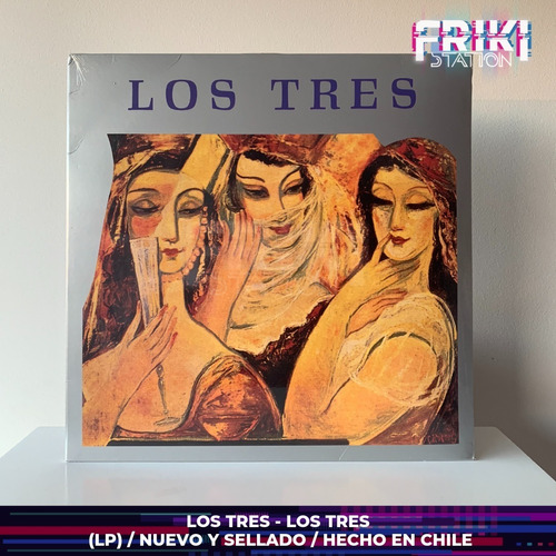 Vinilo Los Tres Los Tres Lp Nuevo Y Sellado Hecho En Chile