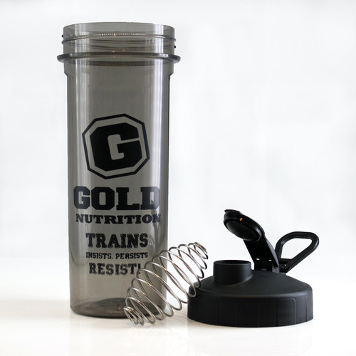 Imagen 2 de 9 de Shaker Pro One Gold Nutrition Mezclador De Proteina Resorte
