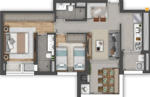 Imagem 29 de 30 de Apartamento À Venda No Bairro Perdizes - São Paulo/sp - O-13701-23537