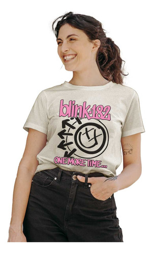 Blink 182 One More Time... 889 Punk Rock Polera Mujer Dtf