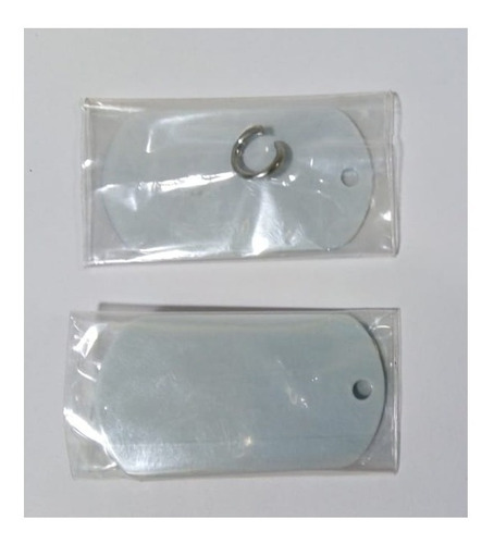 50 Placa Militar (metal)p/sublimar Publicidad O Evento
