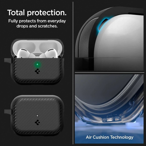 Imagen 8 de 8 de Funda Spigen Mag Armor Mag Fit AirPods Pro 2 Gen 2022
