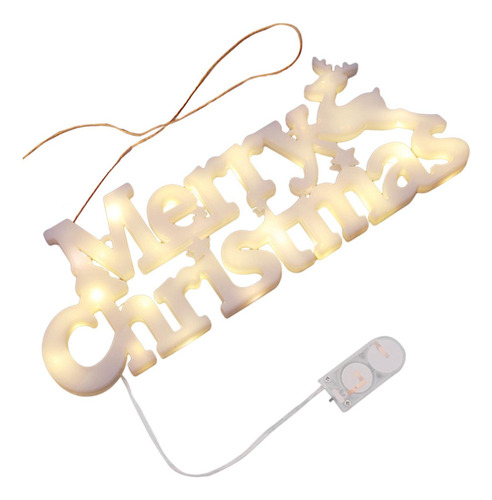Placa Led De Navidad, Letrero Led De Feliz Navidad, Letreros