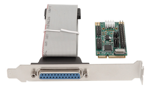 Expansión De Tarjeta Vertical Pcie De Puerto Paralelo Minipc