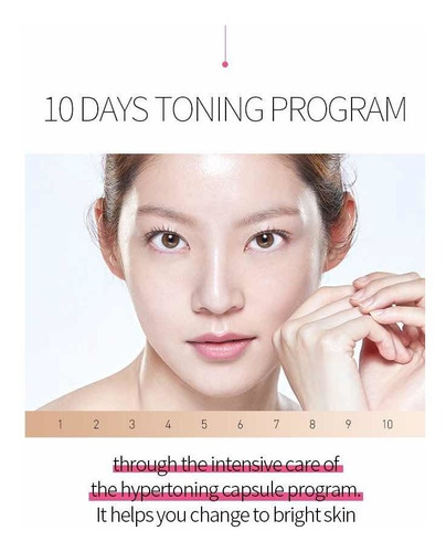 Wellage Hyper Toning Capsule Program Blanqueador K-beauty