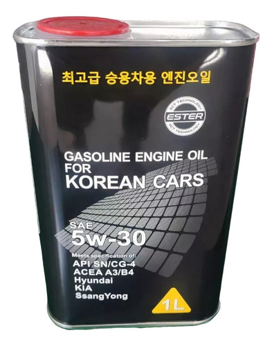 Fanfaro Especial Para Carros Coreanos 5w30 Full Sintetic  1l