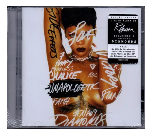 Cd Rihanna - Unapologetk Cd Duplo