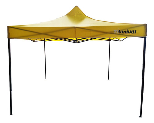 Tenda Praia Gazebo Articulado Amarelo Titanium