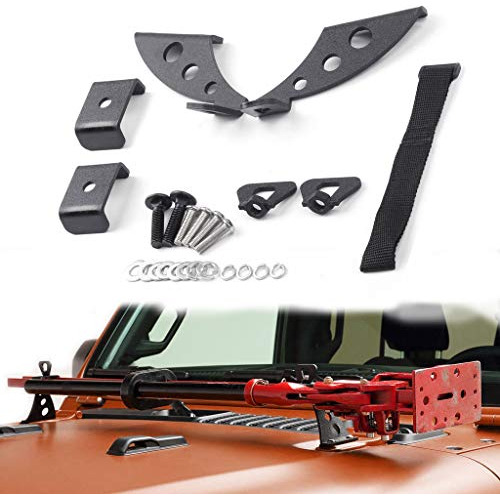 Hi Lift Jack Mount Kit Hood/door Bisagra Bracket Solo P...