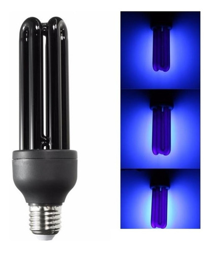 Lampara Ultravioleta Uv Luz Negra Bajo Consumo 40w E27 