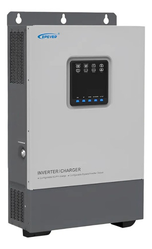Inversor Off Grid Hibrido Epever Upower Hi 5000w 80a 48/220v