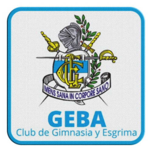 Parche Ropa Escudo Rugby Gimnasia Bs As Geba