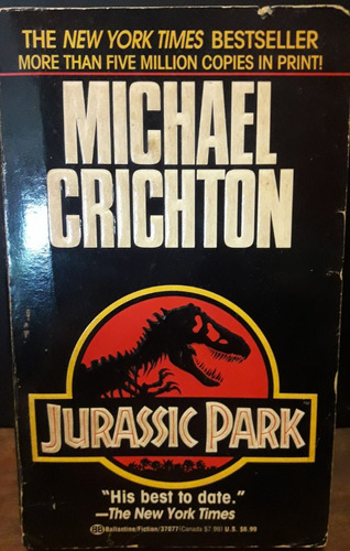 Imagem 1 de 5 de Michael Crichton - Jurassic Park