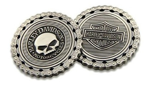 Moneda Harley-davidson Skull