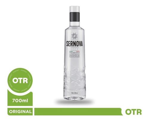 Imagen 1 de 5 de Vodka Sernova 700ml. - On The Rocks