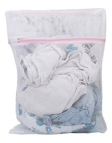 Imagen 1 de 6 de Bolsa Red Para Ropa Interior Lavarropa 30x40 Practico Util