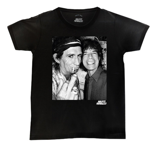 Keith Richards Mick Jagger Selfie (rolling Stones) - Remera 