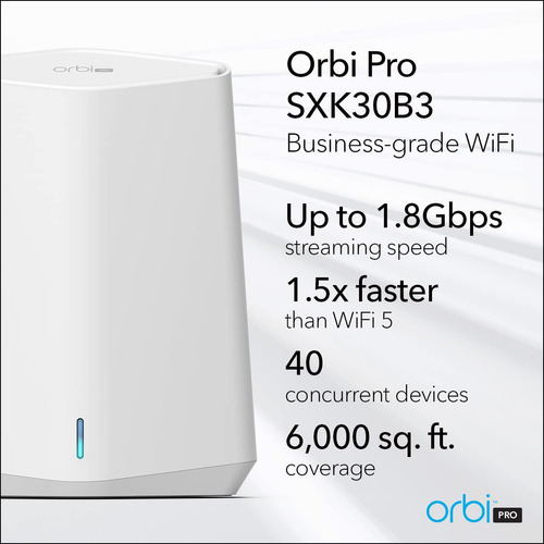 Netgear Orbi Pro Wifi 6 Mini Mesh System (sxk30b3) | Router