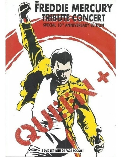 Queen - Freddie Mercuri Tribute Concert - 2 Dvd Sin Booklet!