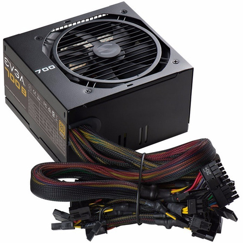 Fuente De Poder Evga 700w 700b 100-b1-0700-k1 80+ Bronce
