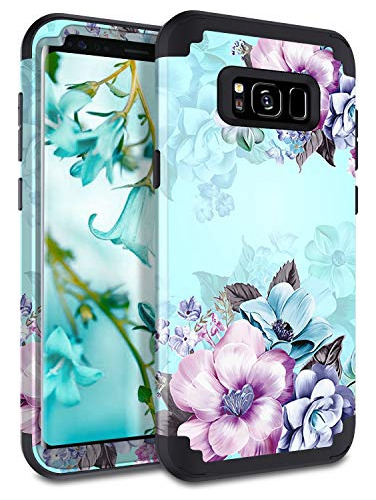 Funda Para Samsung Galaxy S8 Azul Hybrid-02