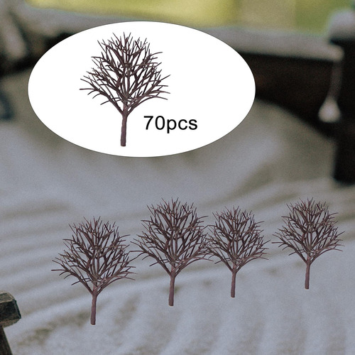 70 Piezas Mini Modelo Árboles Árboles En Miniatura Modelo