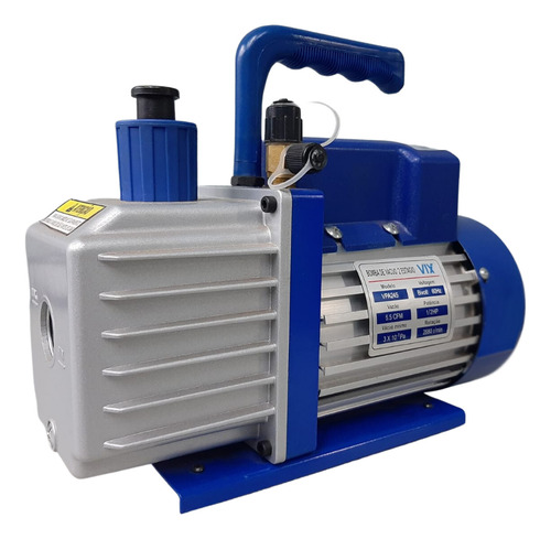 Bomba De Vacuo Vix Vpa 245 5,5 Cfm Duplo Estagio Bivolt