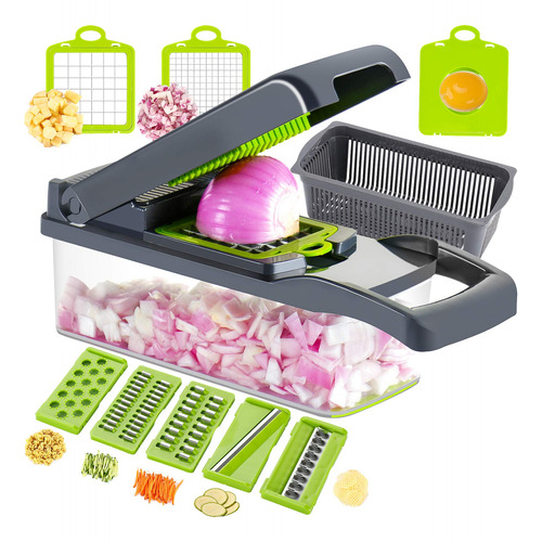 Ourokhome Cortador Cebolla Multifuncional Para Cocinamanual