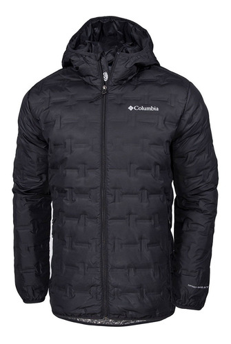 Campera Columbia Hombre Pluma Capucha Omni-heat Delta Ridge