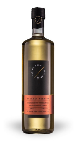 Cachaça Fio De Ouro Premium 700ml