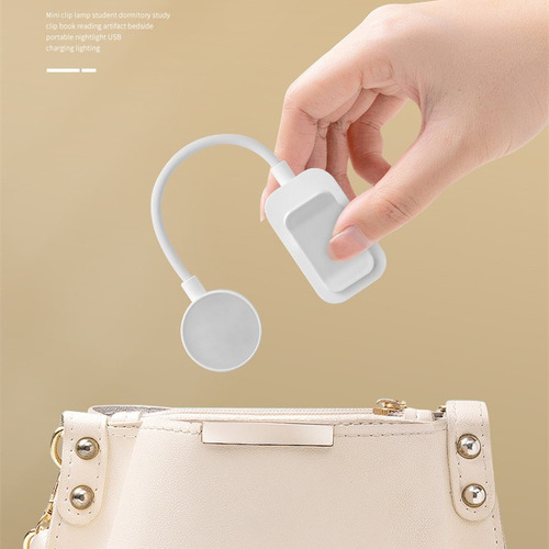 Mini Luz Nocturna De Lectura Led Recargable Por Usb