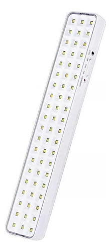 Luz Lámpara De Emergencia De 60 Led Con Batería Recargable Color Blanco