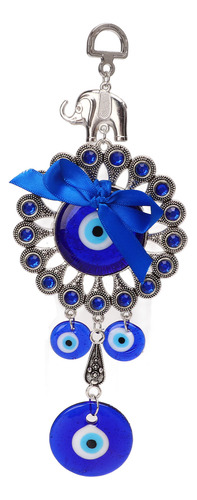 Llavero Colgante Con Forma De Ojo Azul, Lucky Blessing, Meta
