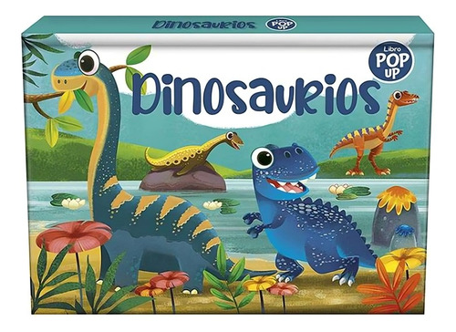 Libro Infantil Cuento Dinosaurios Pop Up Niños Niñas