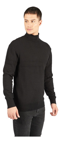 Sweater  Asher Black Oxford Polo Club