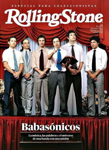 Revista Rolling Stone  Babasónicos  Bookazine Especial