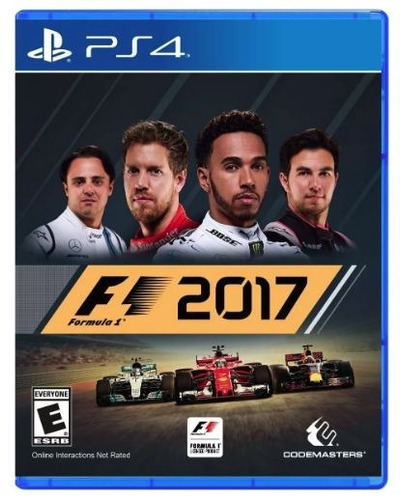 F1 Formula 1 2017 Ps4 Nuevo Y Sellado Carro Carreras 