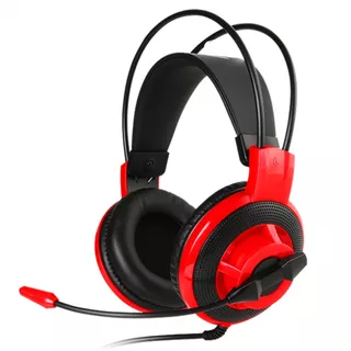 Fone De Ouvido Headset Gamer Vermelho P2 Ds501 Msi