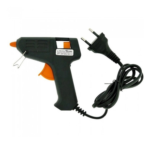 Pistola Aplicador Cola Quente Grande  Bastão Grosso Bivolt