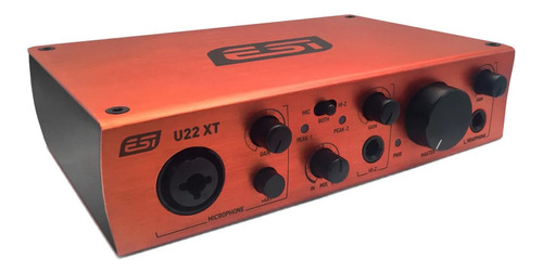 Placa De Sonido Esi U22xt 2 Entradas Phantom Usb