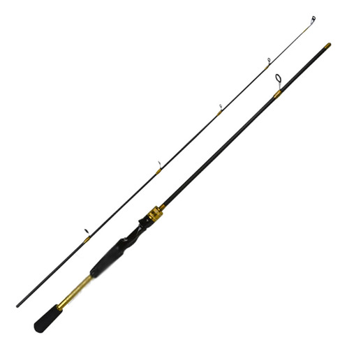 Kit 02 Varas De Molinete Fibra De Carbono 1,60mt 25lb 2 Pts
