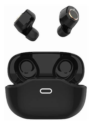 Audífonos Inalámbricos Gamer Bluetooth 5.0 Tws Color Negro