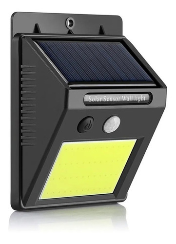 Lámpara Solar 48 Led Exterior Impermeable Sensor Movimiento