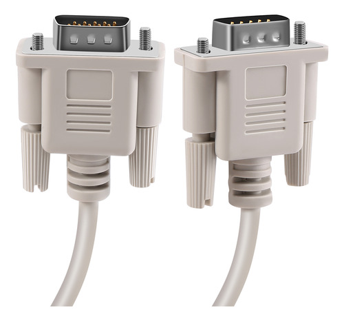 Cable Adaptador De Vídeo 15 Rs232 Db9 De 9 Pines Macho A Vga