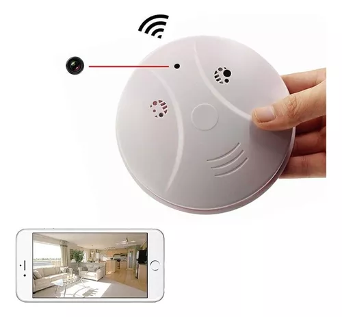 Detector Cámara 1080p 2mp Wifi Inalámbrico Micro Cámara Espía